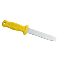 Sub 15PT knife - Inox - Yellow Color - KV-ASUB15PT-Y - AZZI SUB (ONLY SOLD IN LEBANON)